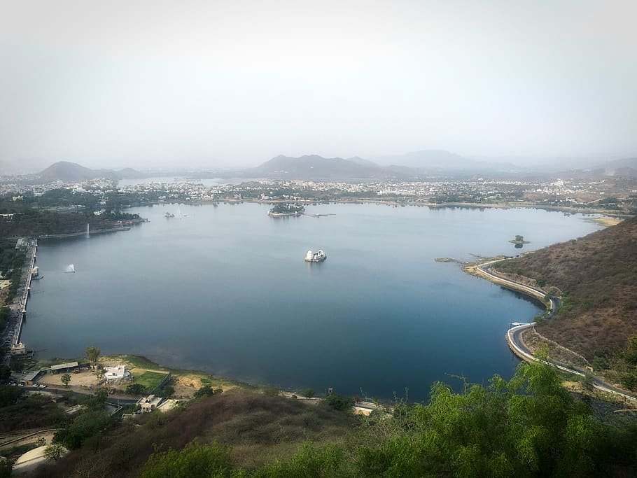 Fateh Sagar Lake in Udaipur-